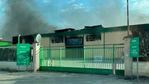 Planasa Valtierra incendio 18 junio 2022