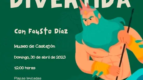 Taller infantil en Castej&oacute;n &lsquo;Mitolog&iacute;a divertida&rsquo; con Fausto D&iacute;az