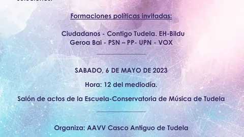 Mesa de debate en Tudela sobre los problemas actuales del Casco Antiguo de Tudela