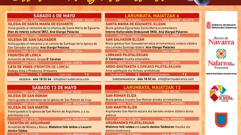 De rom&aacute;nico, danza, m&uacute;sica y vino 2023 en Tierras de Iranzu