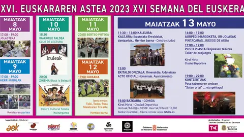 XVI Semana del euskera 2023 en Tafalla