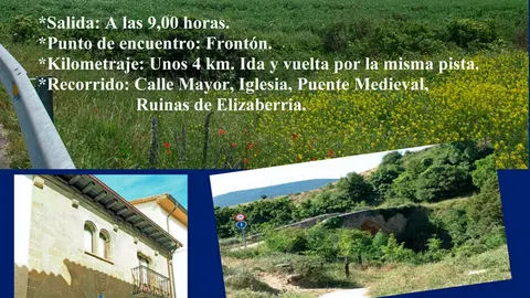 Senderismo &lsquo;Arte y naturaleza&rsquo; desde Salinas de Ibargoiti hasta Elizaberria