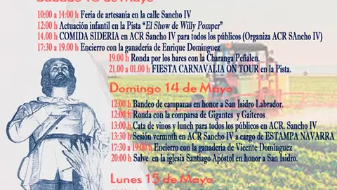Fiestas de San Isidro 2023 en Funes