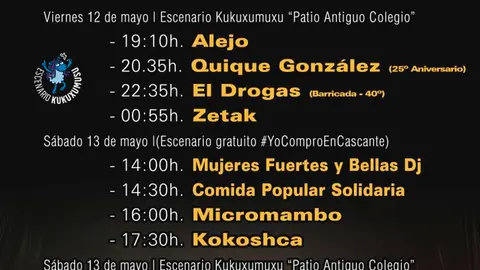 Estaciones Sonoras Primavera 2023 en Cascante