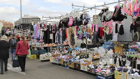 mercadillo venta ambulante Huesca
