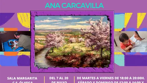 Exposici&oacute;n de pintura en &Oacute;lvega I Muestra &lsquo;Arte por las Misiones&rsquo; de Ana Carcavilla