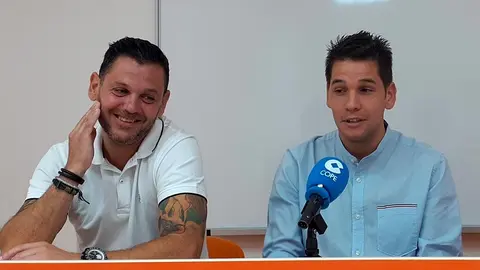 Samuel Pozos y Diego R&iacute;os Ribera Navarra
