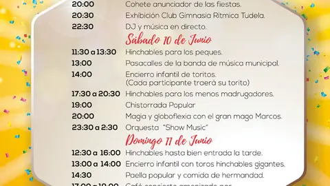 Fiestas de la Azucarera 2023 en Tudela