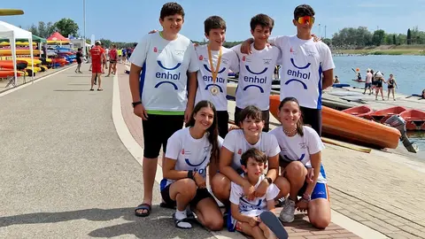 Ebrokayak Casteldefells grupo