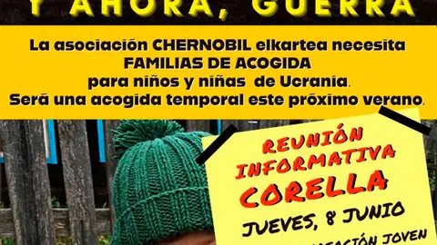 Reuni&oacute;n informativa en Corella sobre acogida de ni&ntilde;os ucranianos