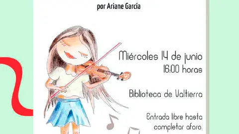 Cuentacuentos en Valtierra &lsquo;Marta, la violinista&rsquo; con Ariane Garc&iacute;a