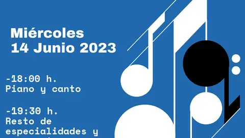 Concierto fin de curso en Corella de la Escuela de M&uacute;sica Blas de Laserna