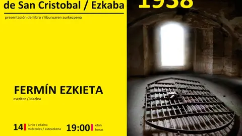 Presentaci&oacute;n en Tudela del libro &lsquo;Los fugados del puente de San Crist&oacute;balEzkaba&rsquo; de Ferm&iacute;n Ezkieta