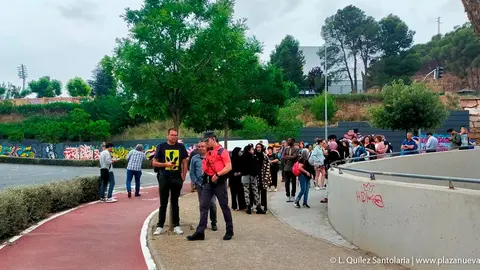 Desalojo de los Juzgados de Tudela 5