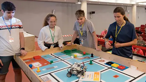 UPNA Competicion rob&oacute;tica Tudelanicos