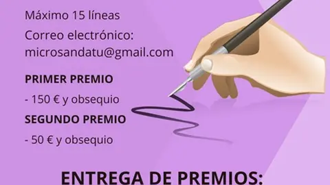 XII Concurso de microrrelatos festivos Pe&ntilde;a Andatu &lsquo;Memorial Javier Mart&iacute;nez Llort&rsquo;