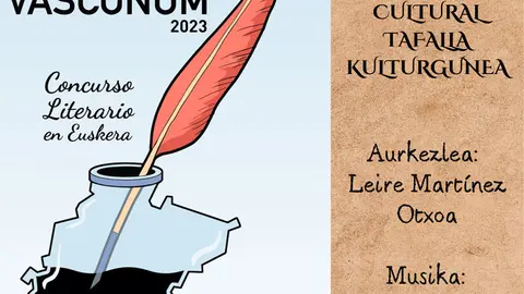 Entrega de premios del VI Concurso literario &lsquo;Ager Vasconum&rsquo; 2023 en Tafalla