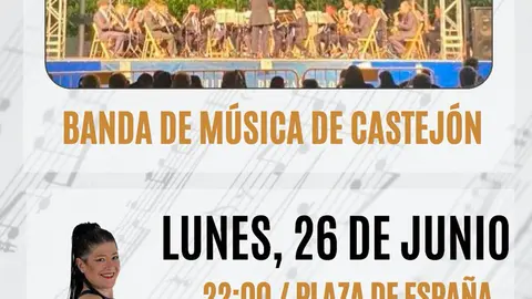 Concierto en Castej&oacute;n de la Banda de M&uacute;sica