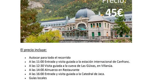 Excursi&oacute;n de Albea Tudela a Canfranc y Jaca