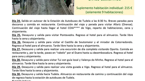 Viaje de Albea Tudela a Vigo