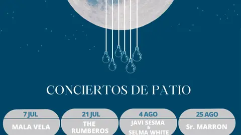 Conciertos de patio 2023 en Cintru&eacute;nigo