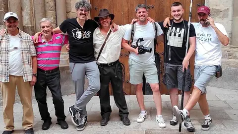 Pe&ntilde;a La Teba Tebano Jones rodaje