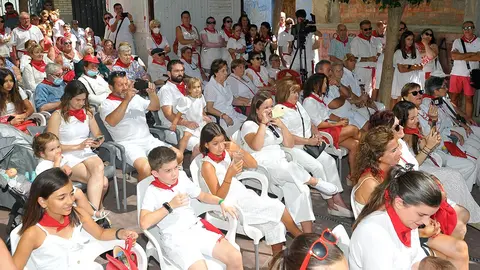 Pe&ntilde;a Moskera p&uacute;blico Abuela de Tudela 2022