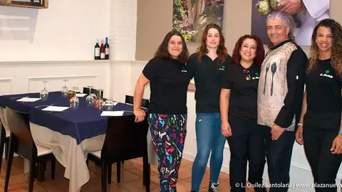 Plantilla del restaurante La Alcachofa