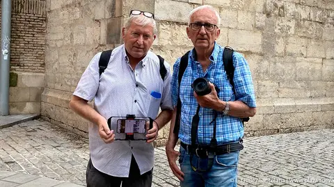 Jes&uacute;s Marquina y &Aacute;ngel &Aacute;lvaro