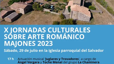 X Jornadas hist&oacute;ricas sobre Arte Rom&aacute;nico 2023 en Majones