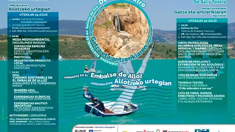 Jornadas Sostenibles &lsquo;De sal y Teatro&rsquo; 2023 en el Embalse de Alloz y en Salinas de Oro