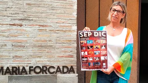 La concejal de cultura Ic&iacute;ar Les Urra present&oacute; la segunda temporada del Teatro Gaztambide de Tudela para los meses de septiembre a diciembre