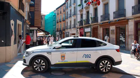 Polic&iacute;a Local de Tudela durante las fiestas