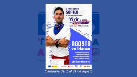 La carteler&iacute;a ha contado con la participaci&oacute;n desinteresada de V&iacute;ctor Manuel Villarroya, una cara conocida especialmente para los m&aacute;s j&oacute;venes y quien previamente fue Cipotegato en el a&ntilde;o 2013