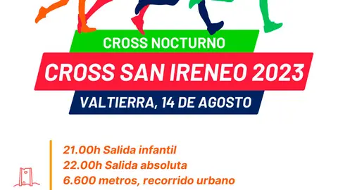 Cross nocturno San Ireneo 2023 en Valtierra