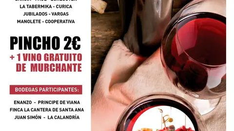 10&ordf; Noche de Vino y Tapas 2023 en Murchante