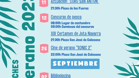 Noches de verano 2023 en Bu&ntilde;uel