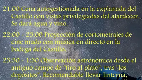 Noche de estrellas 2023 en Ablitas