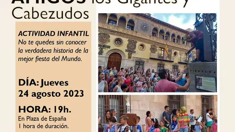 Taller en Tarazona &lsquo;El Cipotegato y sus amigos los Gigantes y Cabezudos&rsquo;