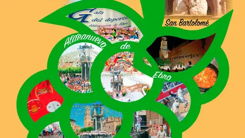 Programa de las Fiestas patronales en honor a San Bartolom&eacute; 2023 en Aldeanueva de Ebro