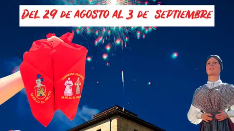 Programa de las Fiestas patronales en honor a la Virgen Mar&iacute;a 2023 en Murillo El Fruto