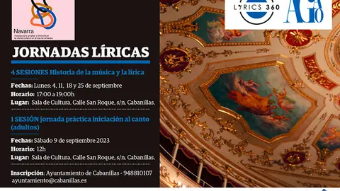 Jornadas l&iacute;ricas en Cabanillas &lsquo;Historia de la m&uacute;sica y la l&iacute;rica&rsquo;