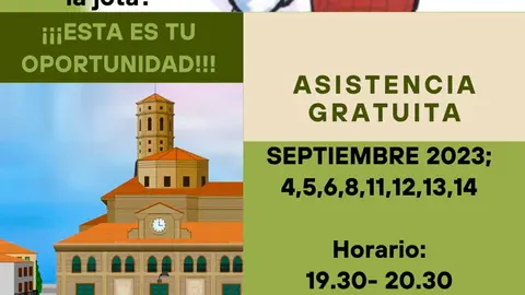 Curso en Villafranca de jotas