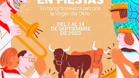 Programa de las Fiestas patronales en honor de la Virgen del Olmo 2023 en Azagra