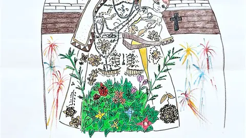 Programa de las Fiestas patronales en honor de Nuestra Se&ntilde;ora del Rosario 2023 en Fontellas