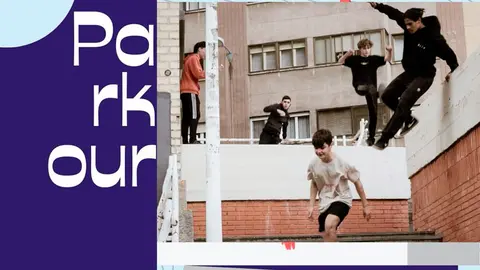 Ribera en Danza 2023 en Castej&oacute;n Masterclass de parkour
