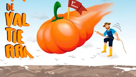 XIV Feria de calabazas gigantes 2023 en Valtierra