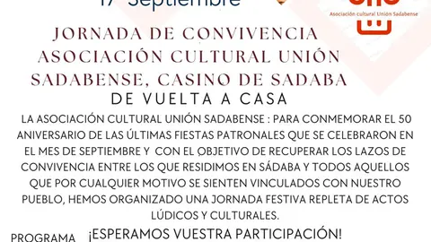 Jornada de convivencia de las antiguas festividades patronales en S&aacute;daba