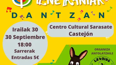 Espect&aacute;culo en Castej&oacute;n &lsquo;Ene Kantak dantzan&rsquo;
