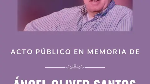 Acto p&uacute;blico en Ablitas en memoria de &Aacute;ngel Oliver Santos